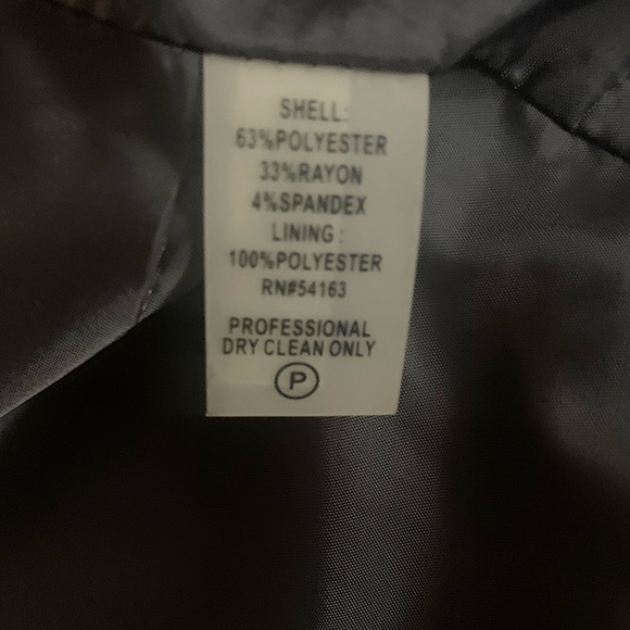 Calvin Klein Gray Button-up Dress. Sz 4. Professional. Great for Interviews! - Picture 6 of 7